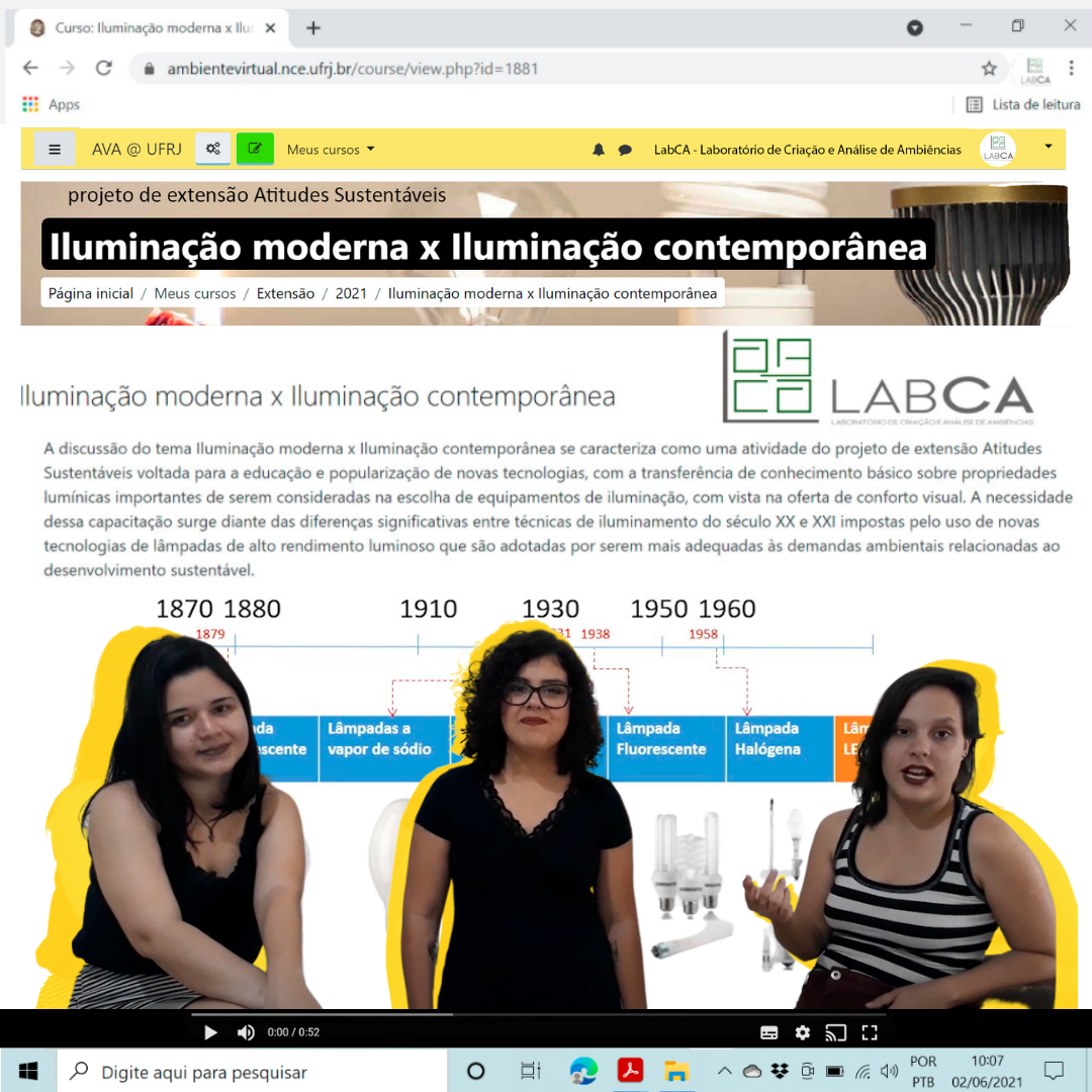 Iluminação moderna x Iluminação contemporânea